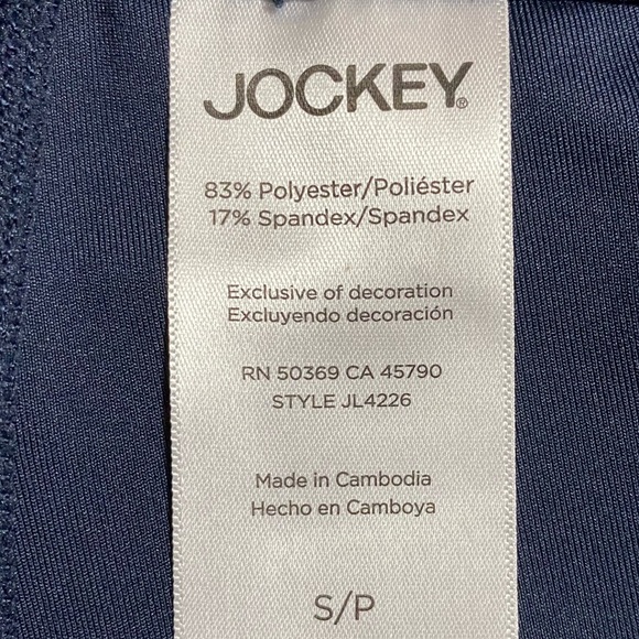 Jockey Studio Flare Pant S Neo Navy Pull-On Comfort Side Pocket Straight Leg NWT - Picture 11 of 12